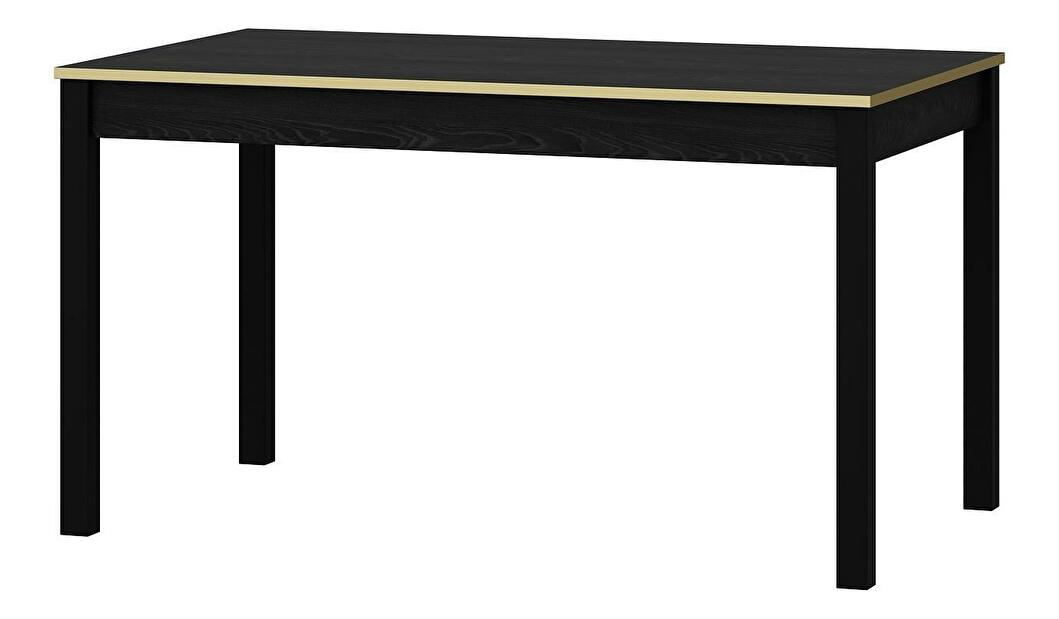 Jedálenský stôl Sutopa 2 (čierna) (pre 4 osoby)
