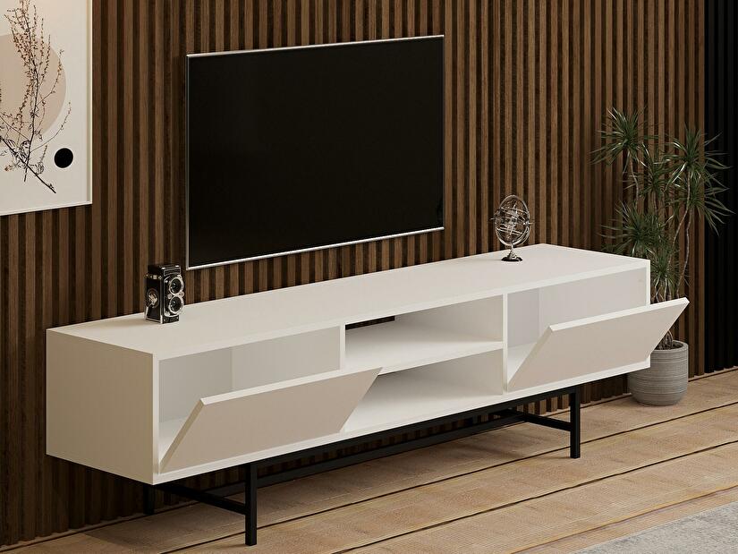 TV stolík/skrinka Nubola (biela) 