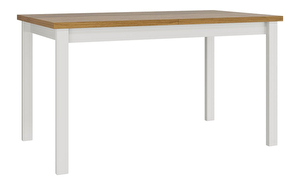 Rozkladací stôl Luca 80 x 140+180 II (dub grandson L) (biela)