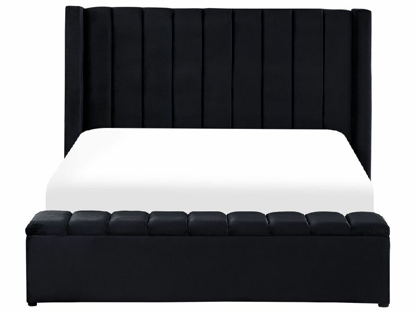 Manželská posteľ 160 cm Noya (čierna)
