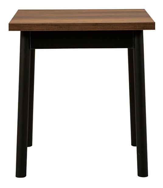 Jedálenský stôl Duvasa 2 (čierna) (pre 4 osoby)