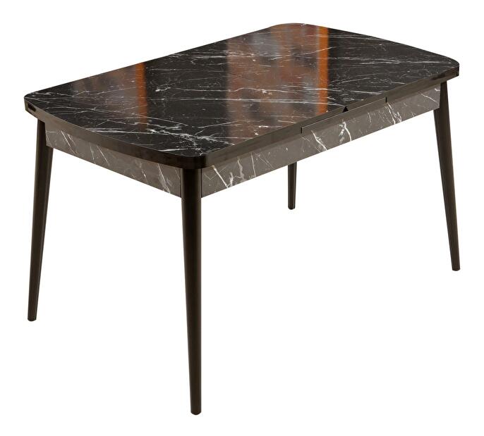 Jedálenský stôl Pinava (čierna) (pre 4 osoby)