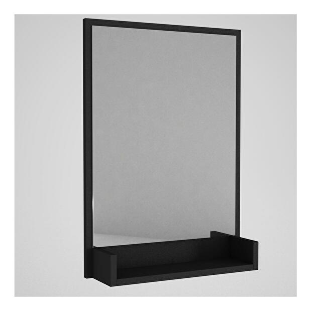 Dekoratívne zrkadlo Bimuvo 1 (čierna) 