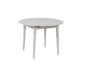 Rozkladací jedálenský stôl Nidupo 2 (biela) (pre 4 osoby)