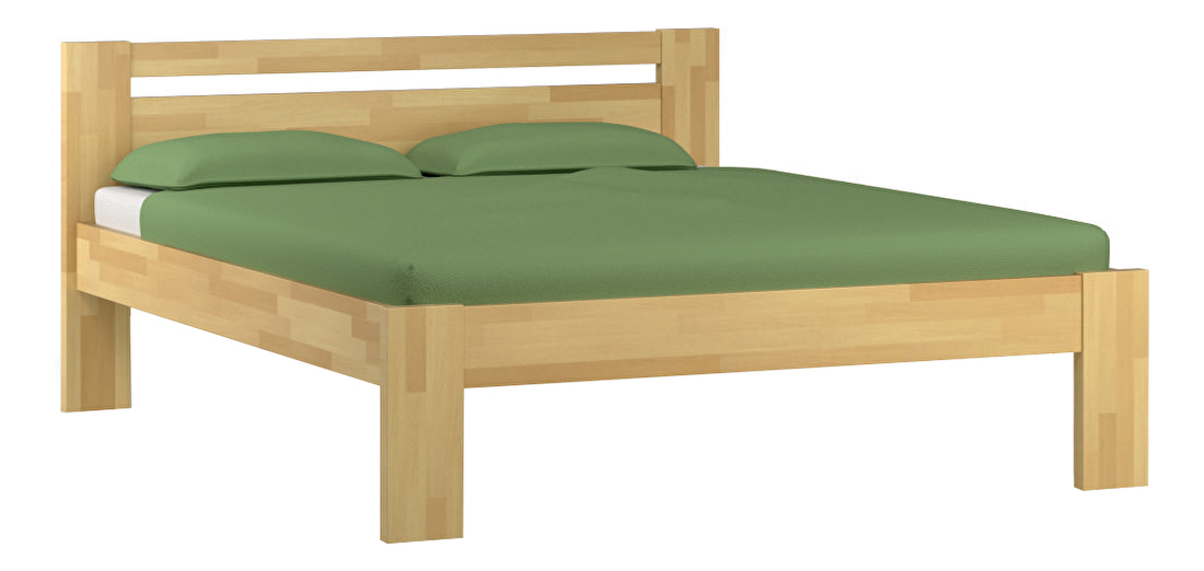 Manželská posteľ 180 cm Azymut (masív)