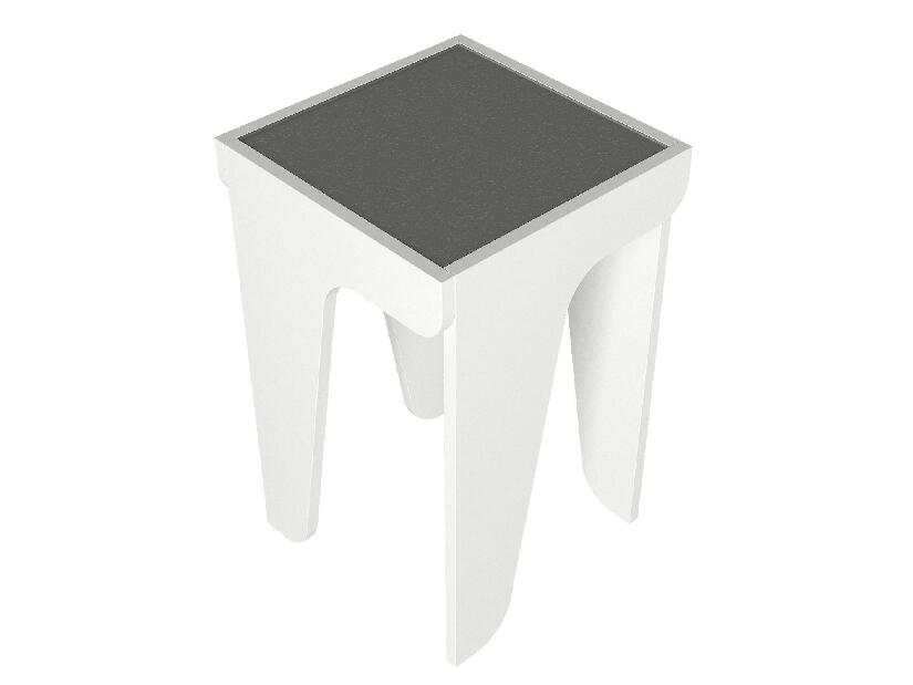 Príručný stolík Pododo (biela) 