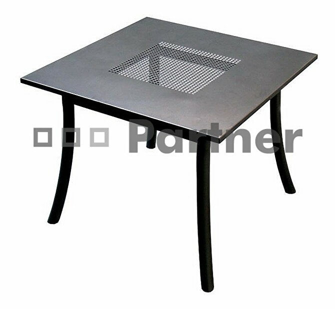 Záhradný stôl PL 90 x 90 cm (kov)