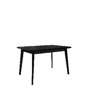 Rozkladací stôl Mirjan Daria 140x80 (čierna)