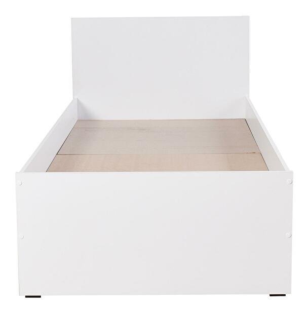 Jednolôžková posteľ 90 cm Vobima 1 (biela) (s roštom)