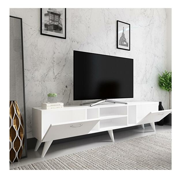TV stolík/skrinka Kadole 1 (biela) 
