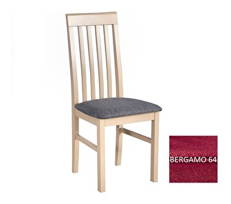 Jedálenská stolička Zefir I (dub sonoma + červená) *výpredaj