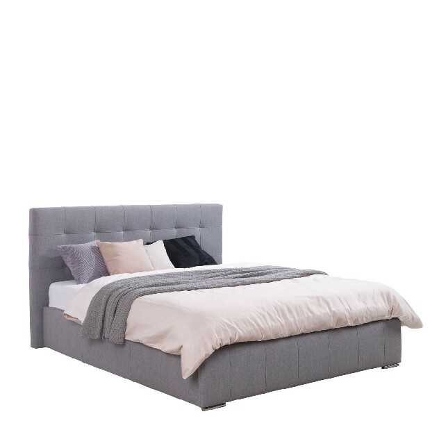 Manželská posteľ 160 cm Mirjan Kendrick (ekokoža Soft 020)