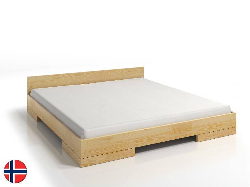 Manželská posteľ 160 cm Naturlig Stalander Long (borovica) (s roštom)