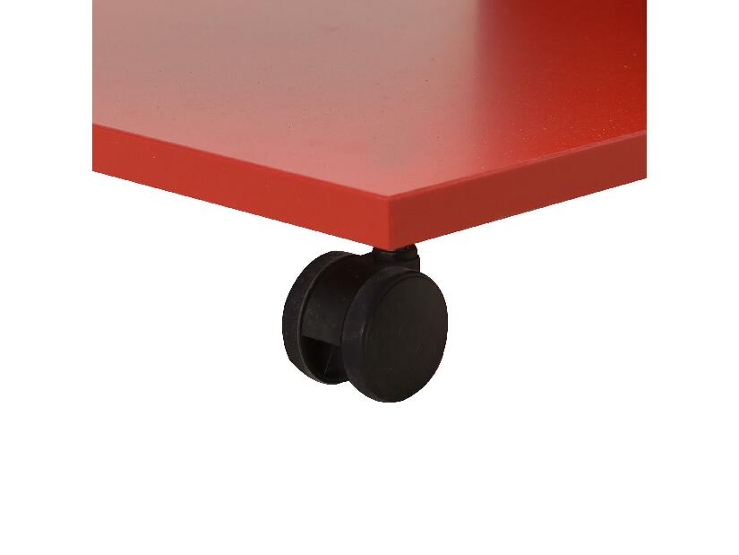 Príručný stolík Losuku 1 (červená) 
