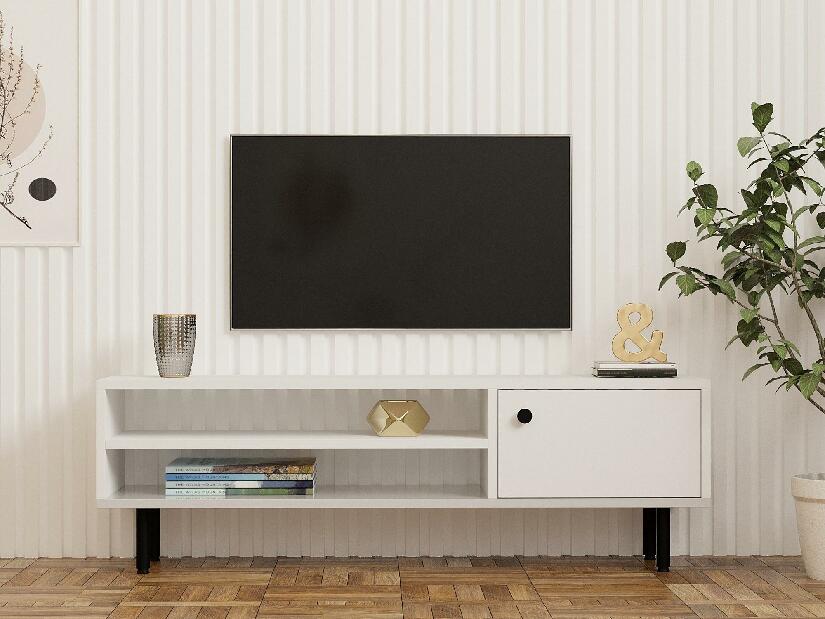 TV stolík/skrinka Lasupa (biela) 