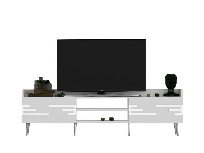 TV stolík/skrinka Tobeke (biela) 