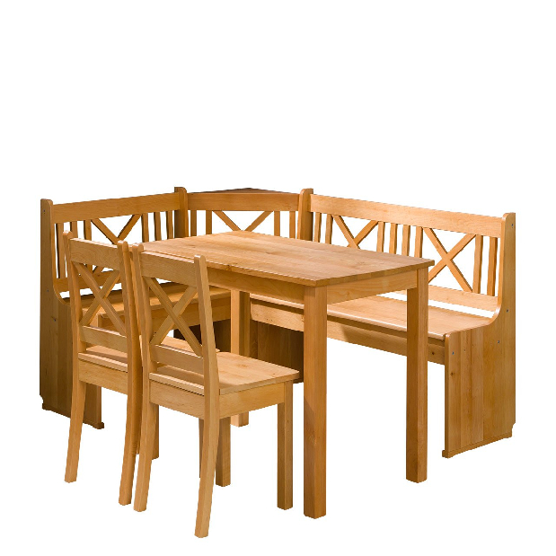 Kuchynský kút + stolík Sandonia so stoličkami (jelša)