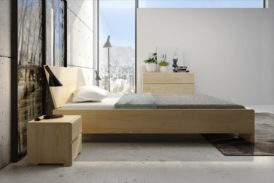 Manželská posteľ 180 cm Naturlig Galember Maxi Long (borovica) (s roštom)