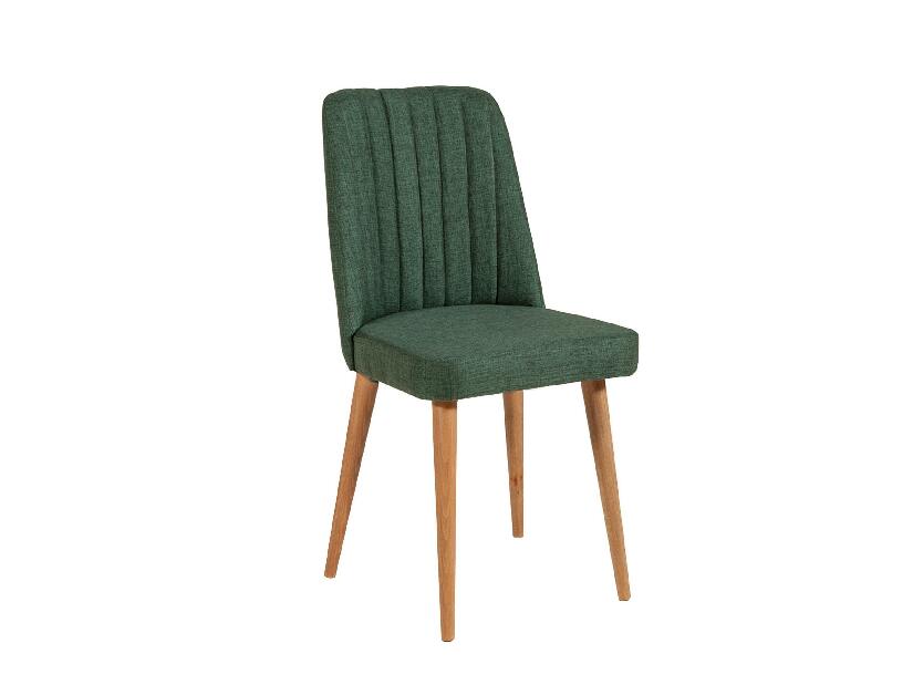 Jedálenská stolička Nitesu 1 (borovica atlantická + zelená) 