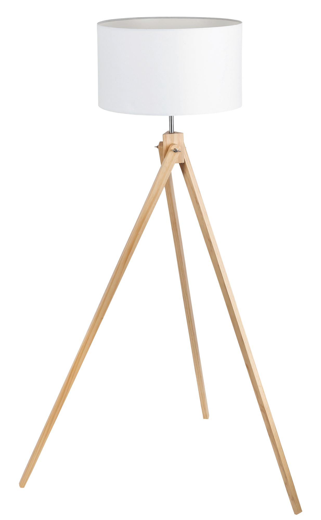 Stojanová lampa Soren 4189 (biela + buk)