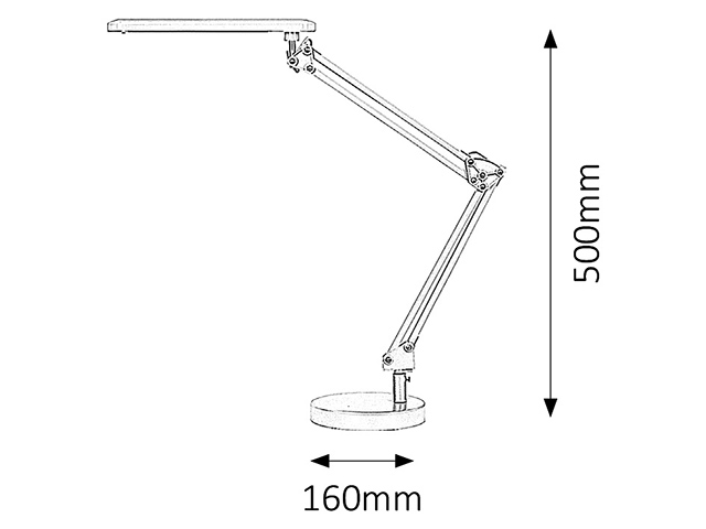 Stojanová lampa Colin 4407 (biela)