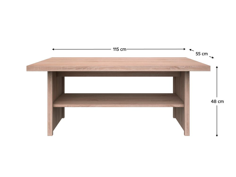 Konferenčný stolík Topta Typ 26 115 (dub sonoma)