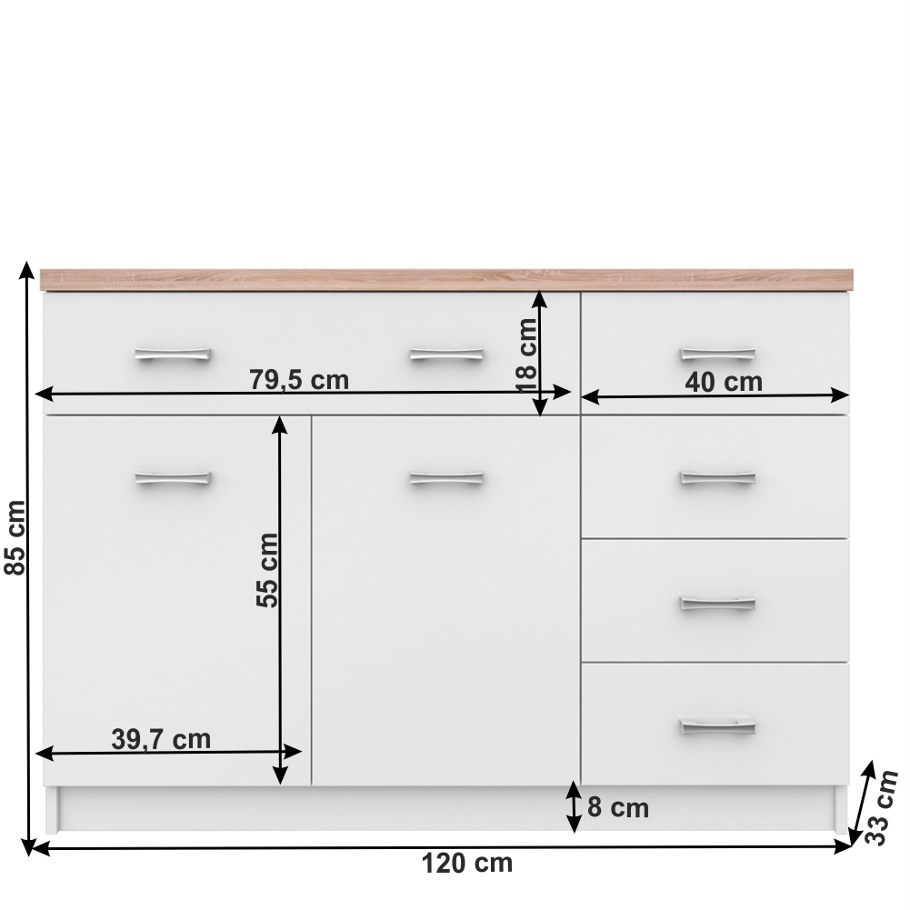 Komoda Timmy Typ 08 2D5S